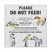 Табличка "Do not feed!"