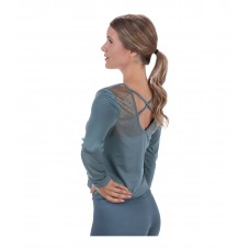 Функциональная женская рубашка с длинными рукавами Icy Glitter 