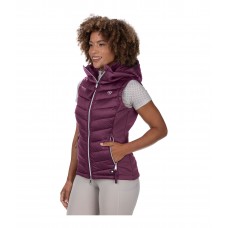 Комбинированный жилет с капюшоном Zoey