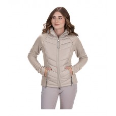 Комбинированная куртка с капюшоном Elisa