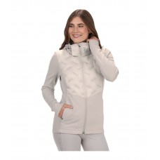 Комбинированная куртка с капюшоном Lina