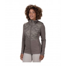 Комбинированная куртка с капюшоном Lina