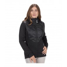 Комбинированная куртка с капюшоном Lina