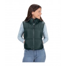 Детский укороченный стеганый жилет